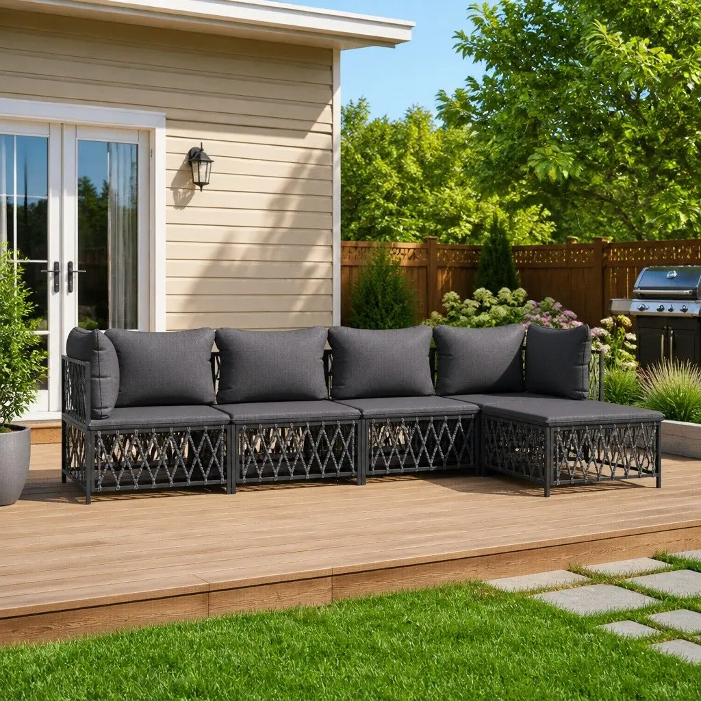 5 Piece Garden Lounge Set