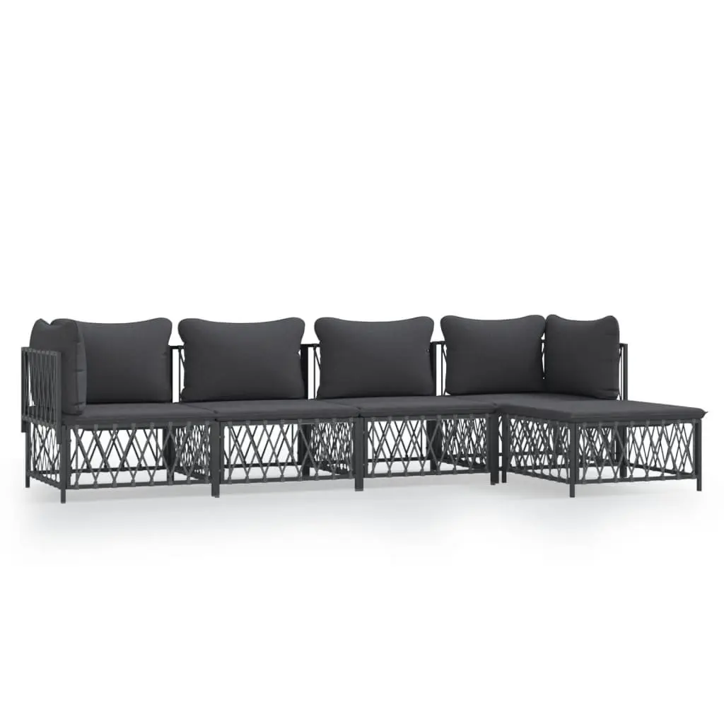 5 Piece Garden Lounge Set