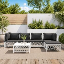 Your Perfect Outdoor Companion: 6-Piece Lounge Set
