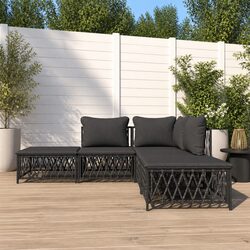 Your 5 Piece Anthracite Lounge Set Awaits