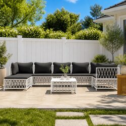 Create a Cozy Outdoor Haven with This Lounge Set