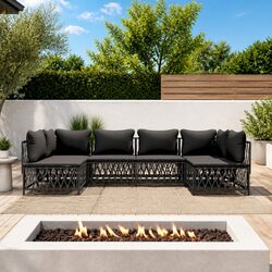 Create Your Outdoor Haven with a 6-Piece Lounge Set