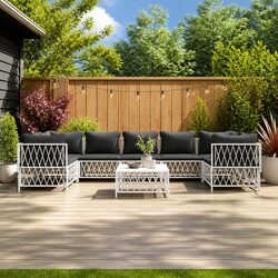 Friendly 8-Piece Lounge Set: Perfect for Your Outdoor Retreat