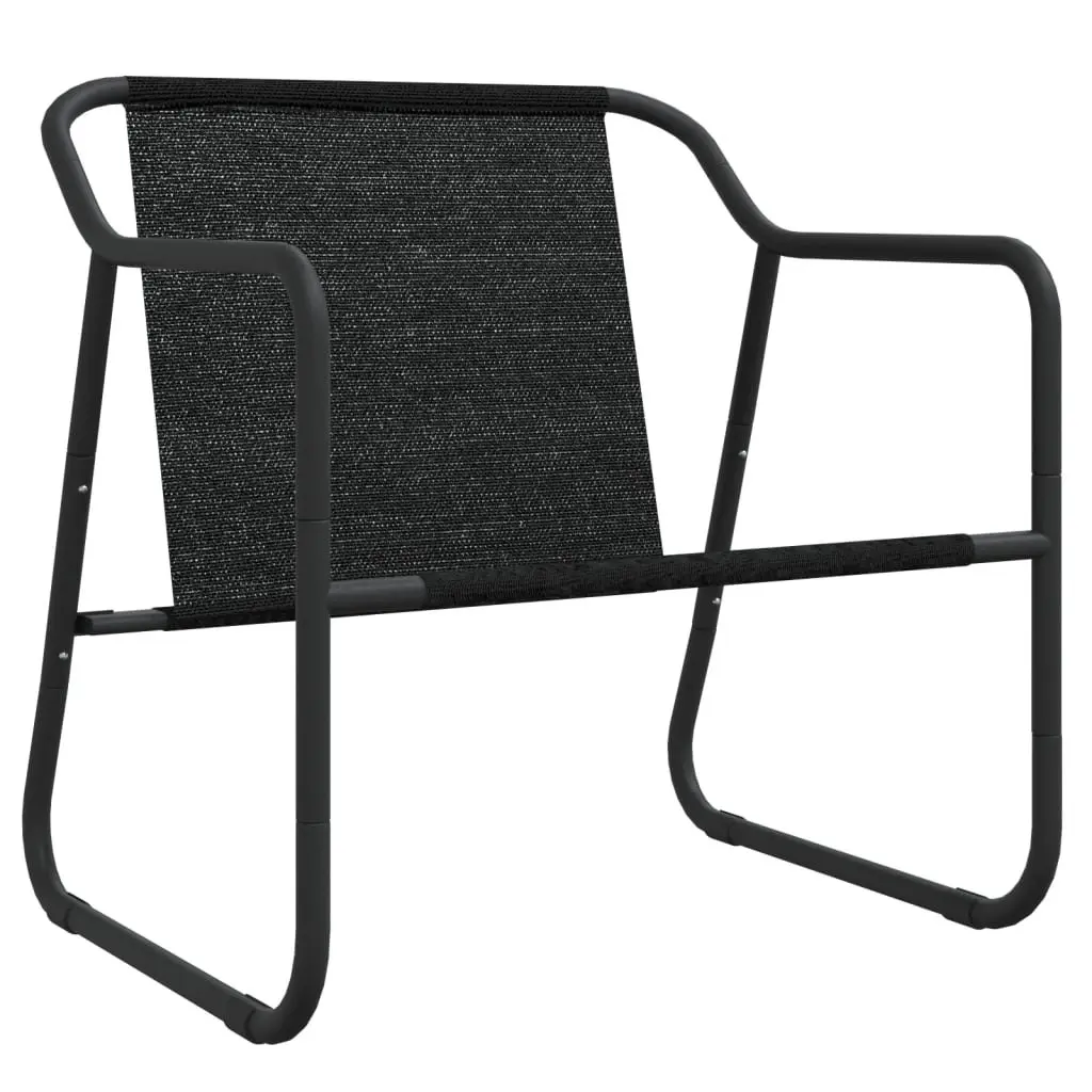 Outdoor Garden Lounge Set 4 Piece Furniture Patio Chair Bench Table Anthracite