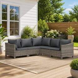 Friendly 5 Piece Garden Lounge Set for Your Outdoor Enjoyment