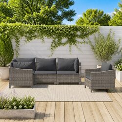 You're Going to Love This 5-Piece Garden Lounge Set