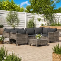 Your New Favorite 7 Piece Garden Lounge Set
