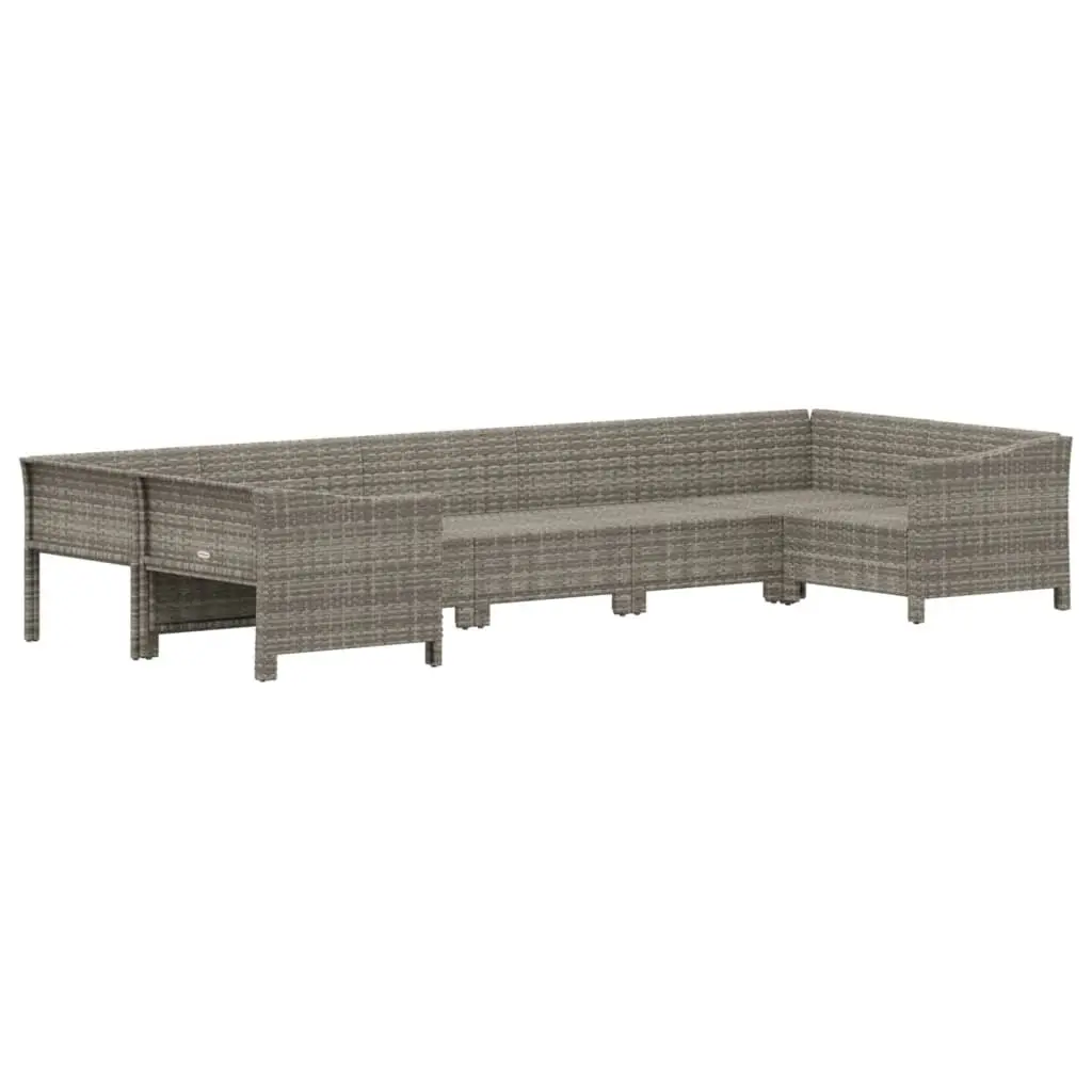 7 Piece Garden Lounge Set with Cushions