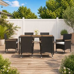 Friendly 7 Piece Outdoor Dining Set for Your Enjoyment