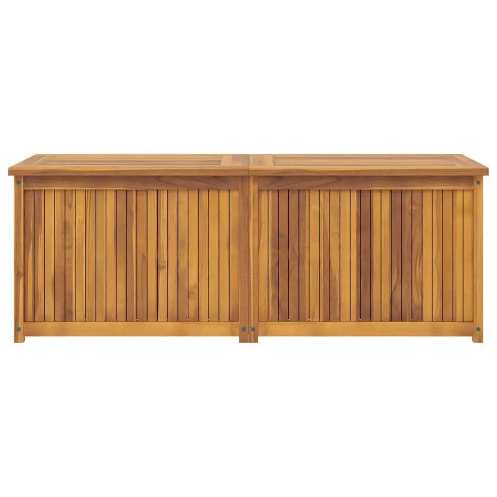 Garden Storage Box 150x50x55 cm Outdoor Chest Solid Wood Teak Brown