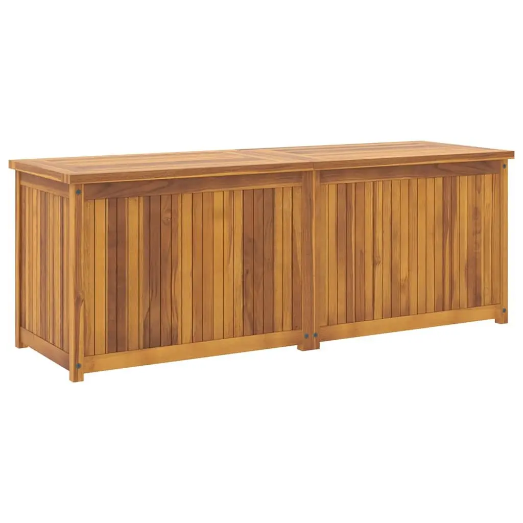 Garden Storage Box 150x50x55 cm Outdoor Chest Solid Wood Teak Brown