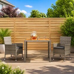 Your New 3-Piece Outdoor Dining Set in Grey