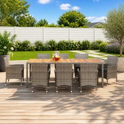 Your Perfect Outdoor Dining Solution: 9 Piece Set