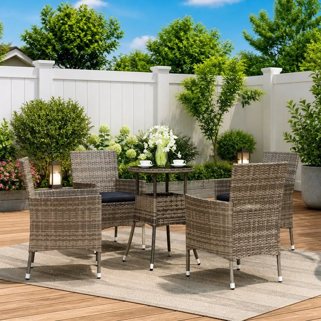 5-Piece Outdoor Bistro Set