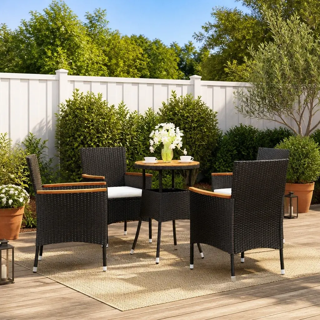 5 Piece Garden Bistro Set