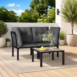 Your New Favorite 3 Piece Garden Lounge Set