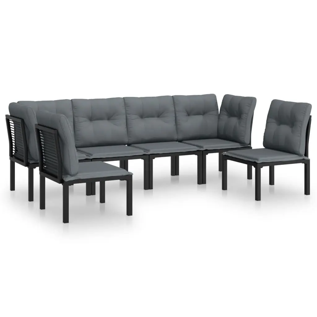 6 Piece Lounge Set for Outdoor Relaxation