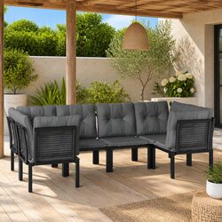Your Ideal 6 Piece Garden Lounge Set Awaits You