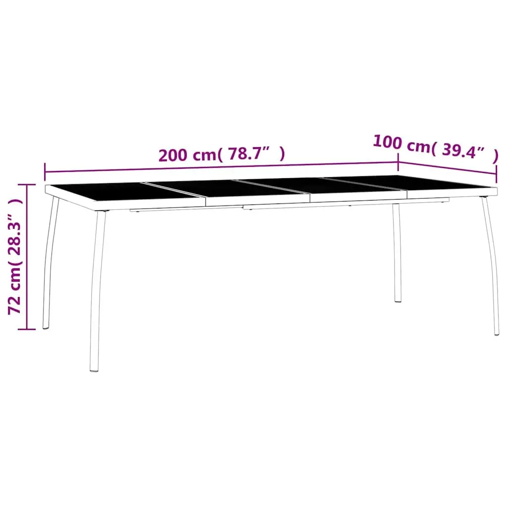 9 Piece Outdoor Dining Set