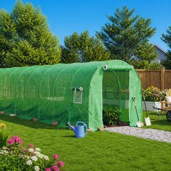 Friendly 20 m² Greenhouse for Your Gardening Needs