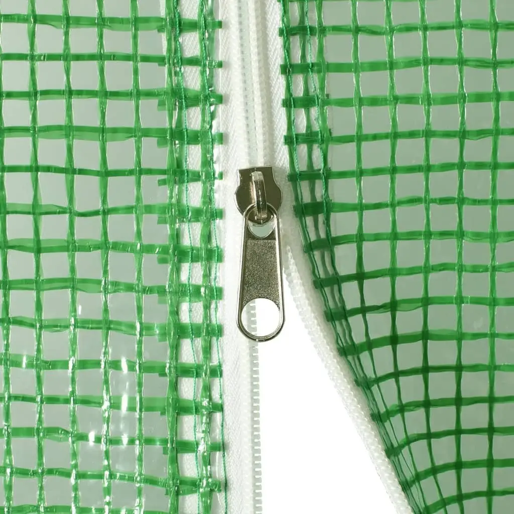 Greenhouse Steel Frame Durable PE Cover 6x4x2m