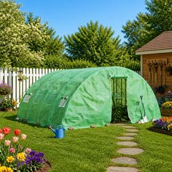Your Friendly 20m² Greenhouse for Home Gardening
