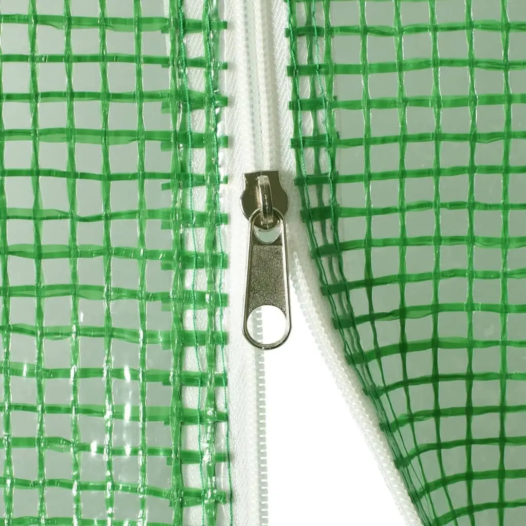 Greenhouse Steel Frame Green 18x6x2.85m 108m² UV Cover