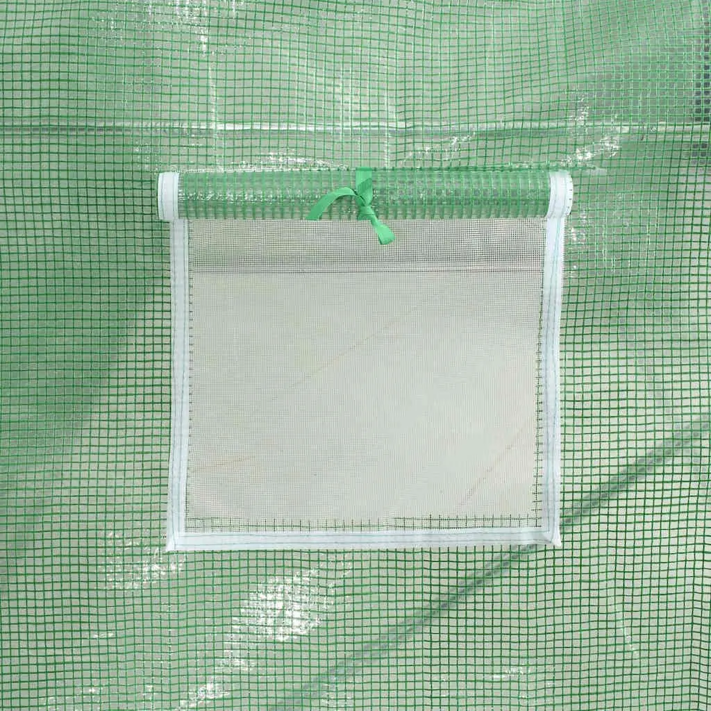 Greenhouse Steel Frame Green 20x6x2.85m 120m² Garden Plant Protection