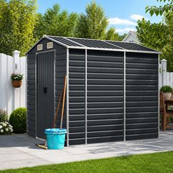 Your Outdoor Storage Solution: Metal Garden Shed in Anthracite