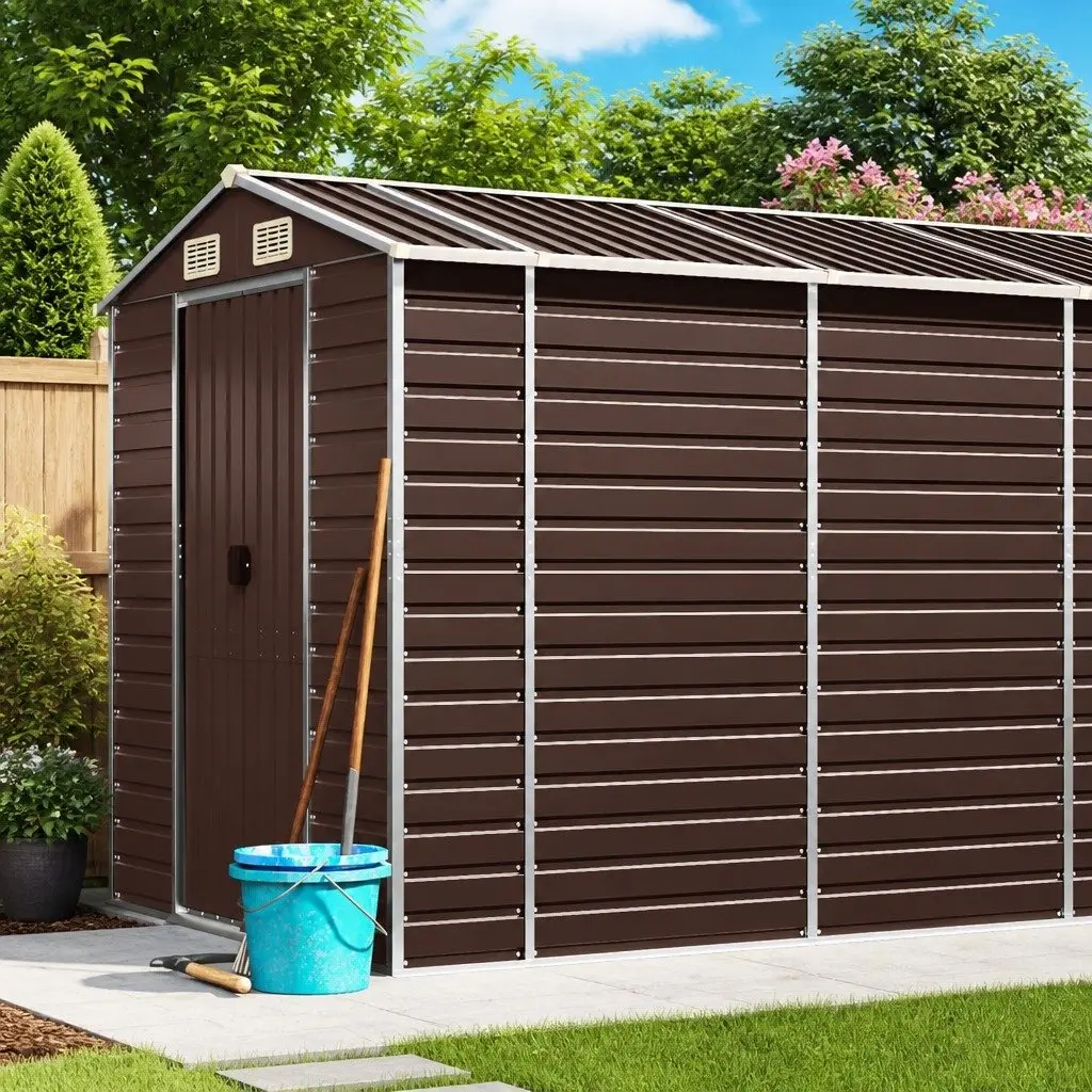Brown Garden Shed for Outdoor Needs