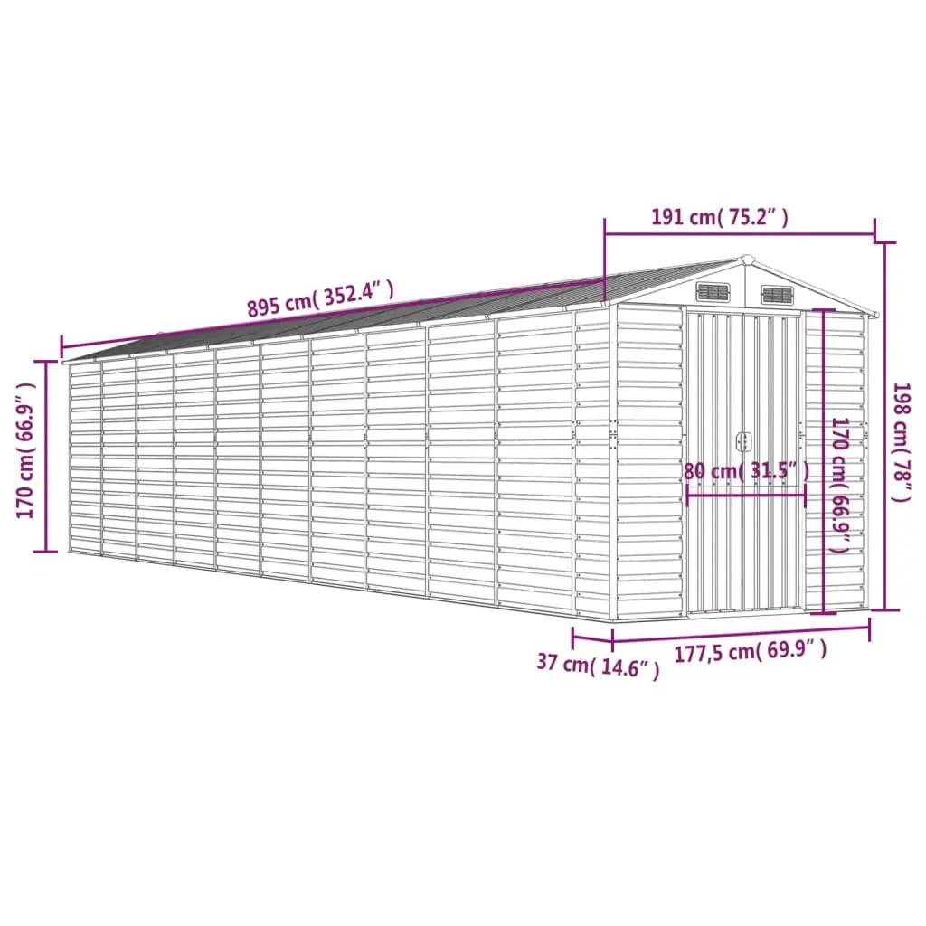 Garden Shed for Outdoor Storage