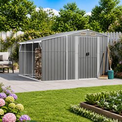 Friendly Garden Shed for Your Outdoor Needs 277x279x179cm