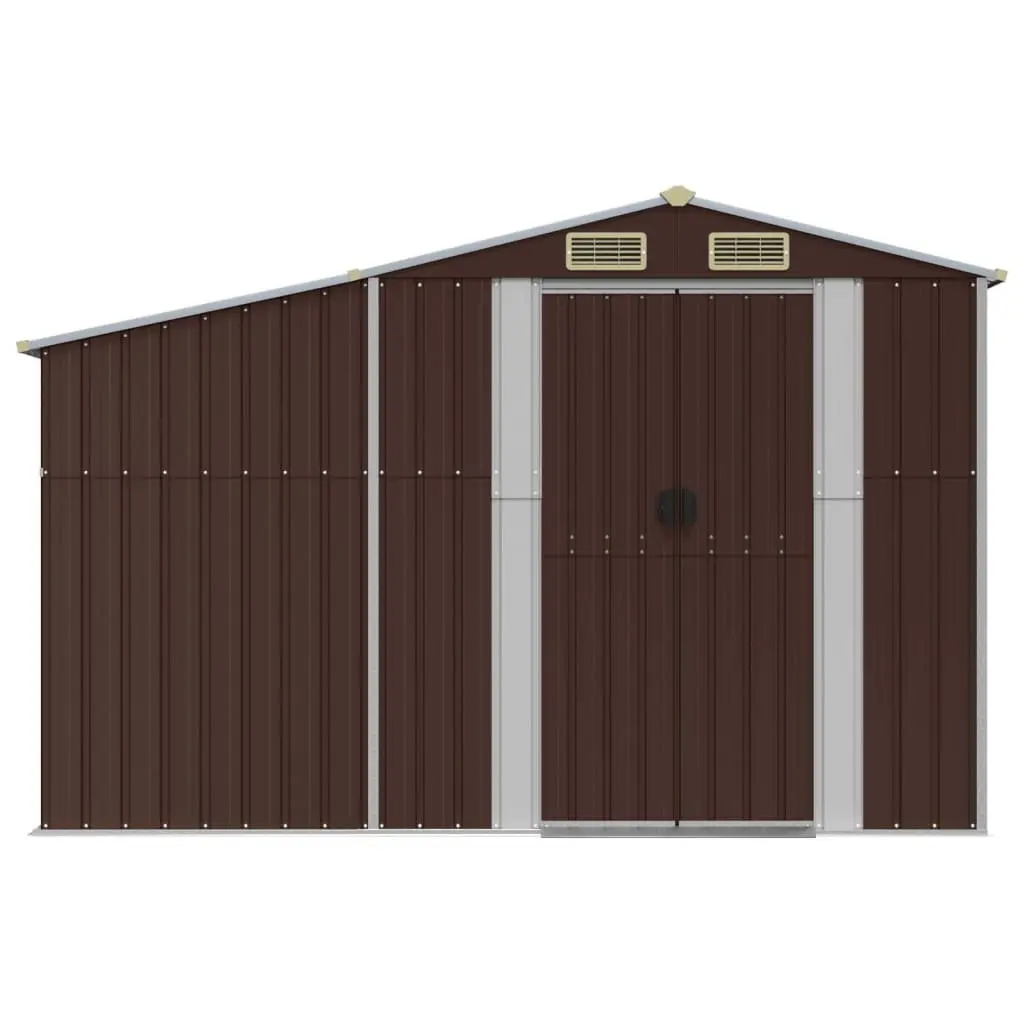 Brown Garden Shed 277x279x179cm