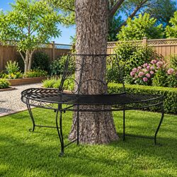 Your Perfect Half Round Tree Bench for Any Outdoor Area
