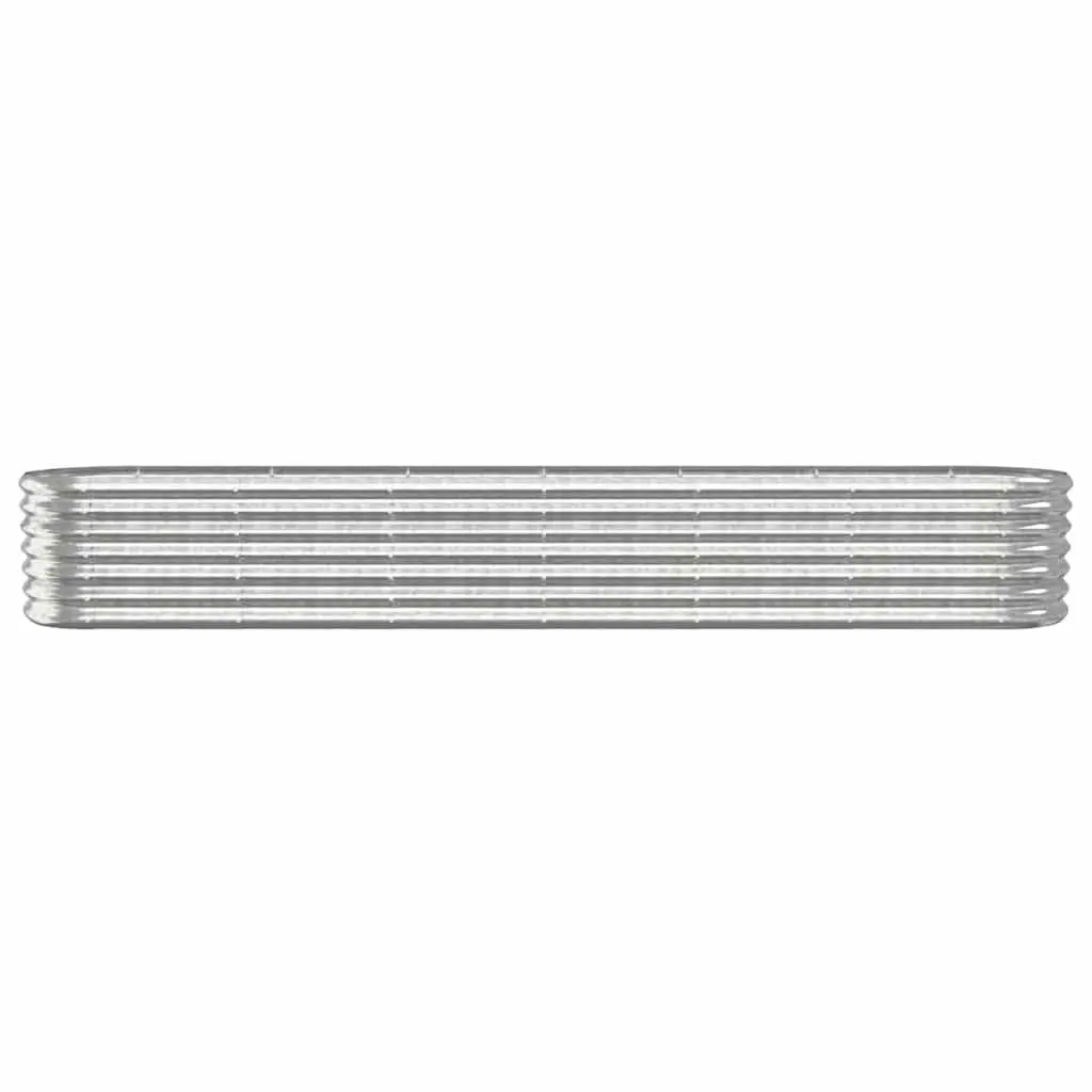 Raised Garden Bed Galvanised Steel Planter Box Outdoor 260 x 40 x 36 cm