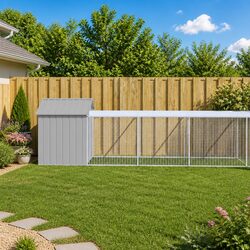 Your Friendly Chicken Cage with Ample Run Space
