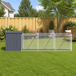Your Dog's New Outdoor Retreat with Extended Run