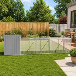 Your Pet Will Love This Dog House with Extended Run