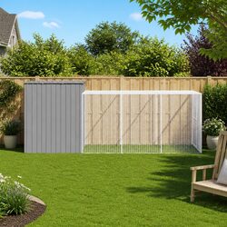 Your Pet Will Love This Outdoor Dog House with Run