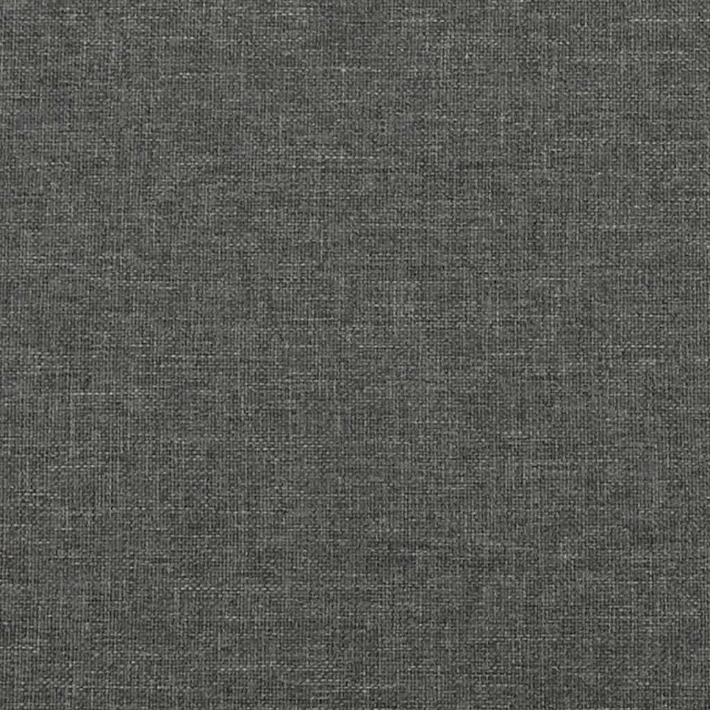 Grey Fabric Box Spring Bed Frame