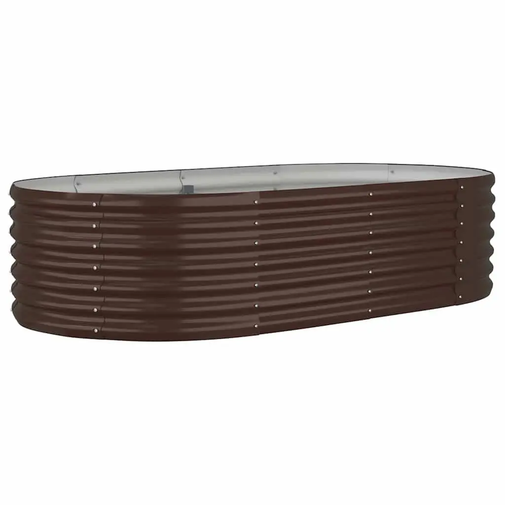 Raised Garden Bed Planter Box Sturdy Galvanised Steel Frame 152 x 80 x 36 cm