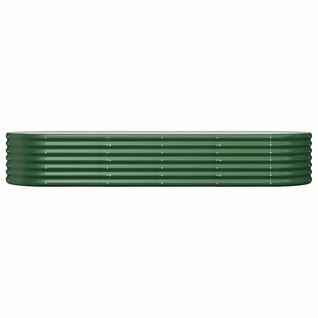 Garden Raised Bed Planter Box Outdoor Vegetable Flower Herb Container Green