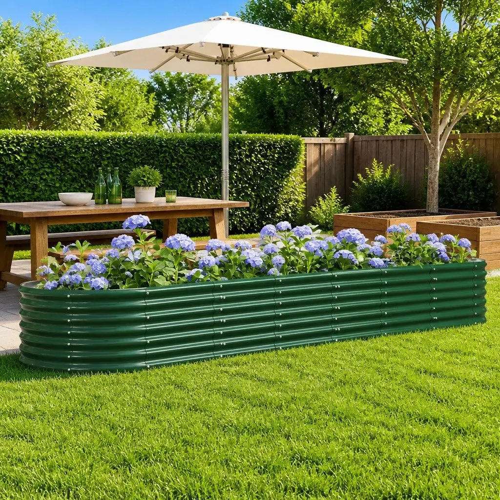 Raised Garden Bed for Plants and Herbs