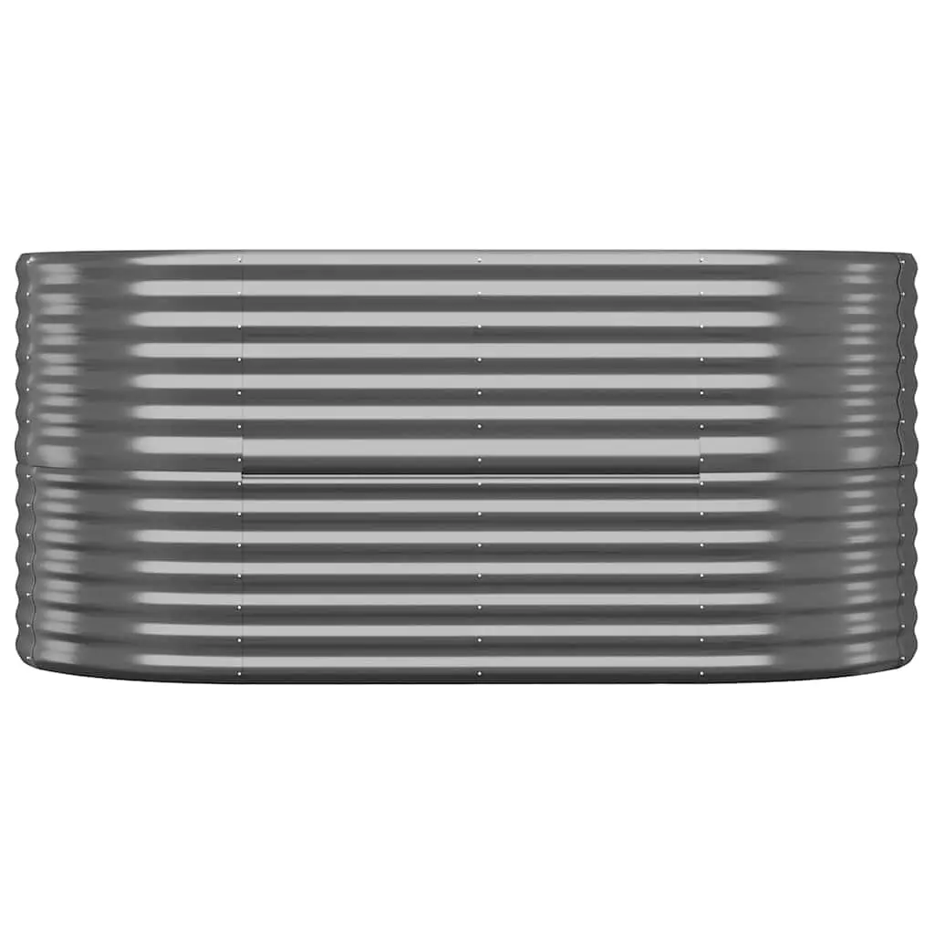 Raised Garden Bed Galvanised Steel Planter Durable 152 x 80 x 68 cm
