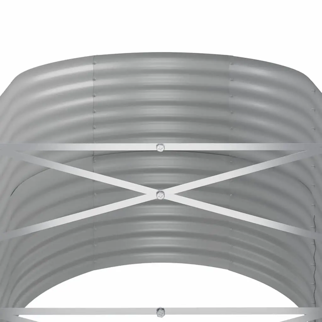 Raised Garden Bed Galvanised Steel Planter Durable 152 x 80 x 68 cm