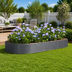 Your Friendly Galvanised Steel Planter for Outdoor Gardening