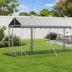 Versatile Outdoor Dog Kennel with Roof for Comfort and Security