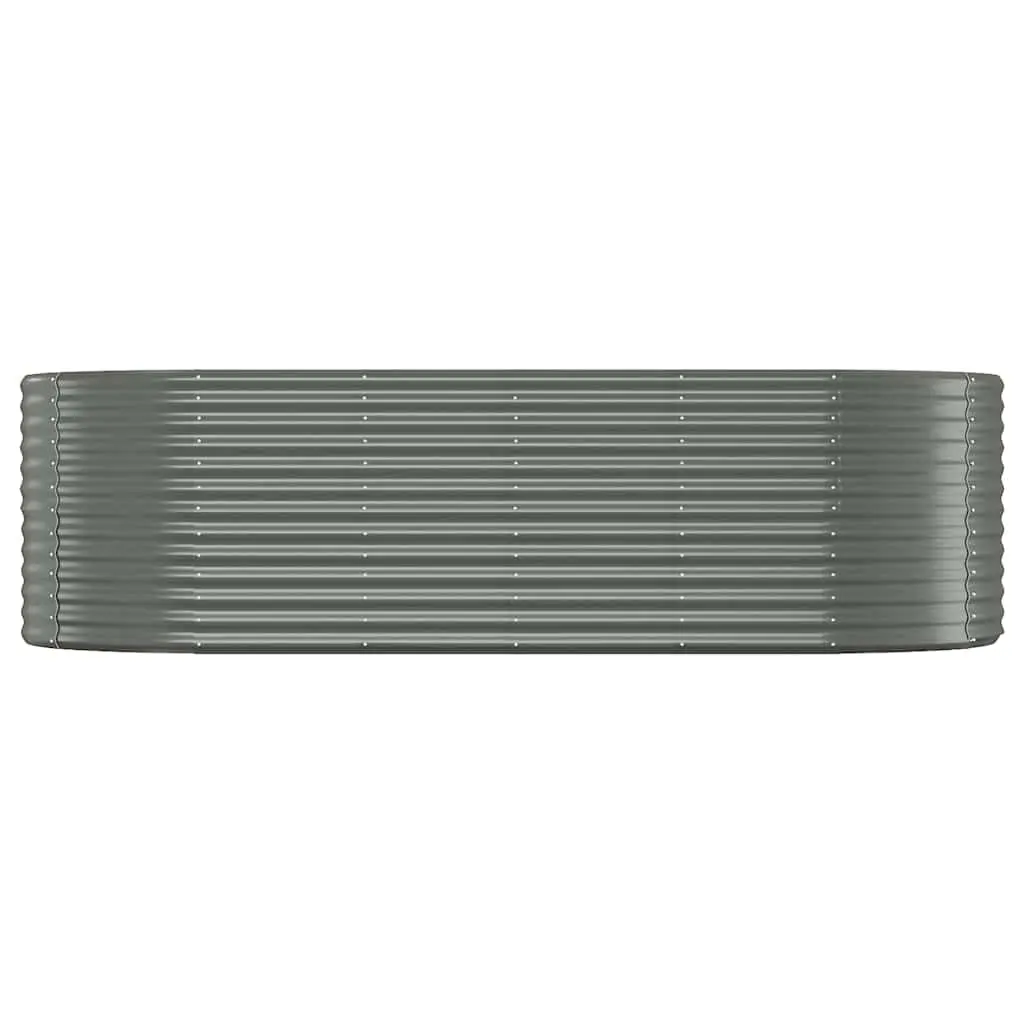 Galvanised Steel Garden Bed for Outdoor Use
