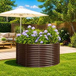 Your New Garden Companion: Brown Raised Bed
