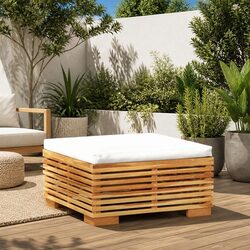 Your Friendly Outdoor Footrest Ottoman with Cushion